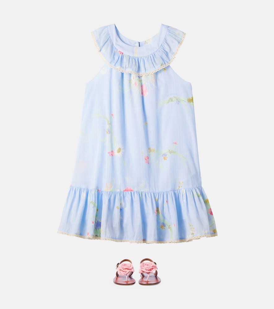 Lucky floral cotton dress