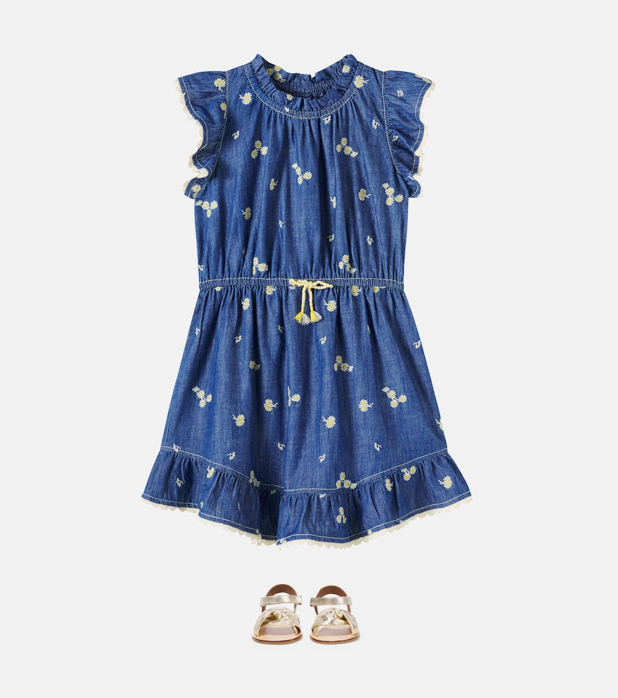 Lucky Kids embroidered cotton dress