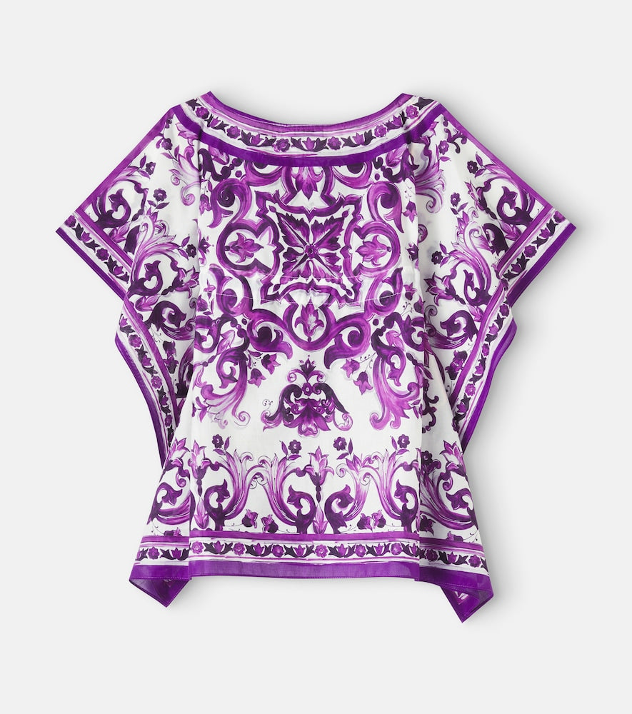 Majolica cotton dress