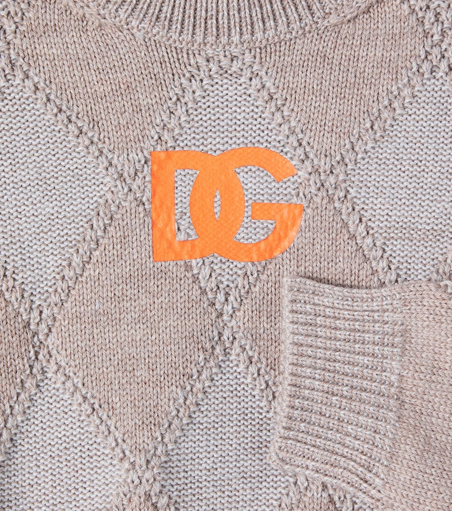 DG Intarsia wool sweater