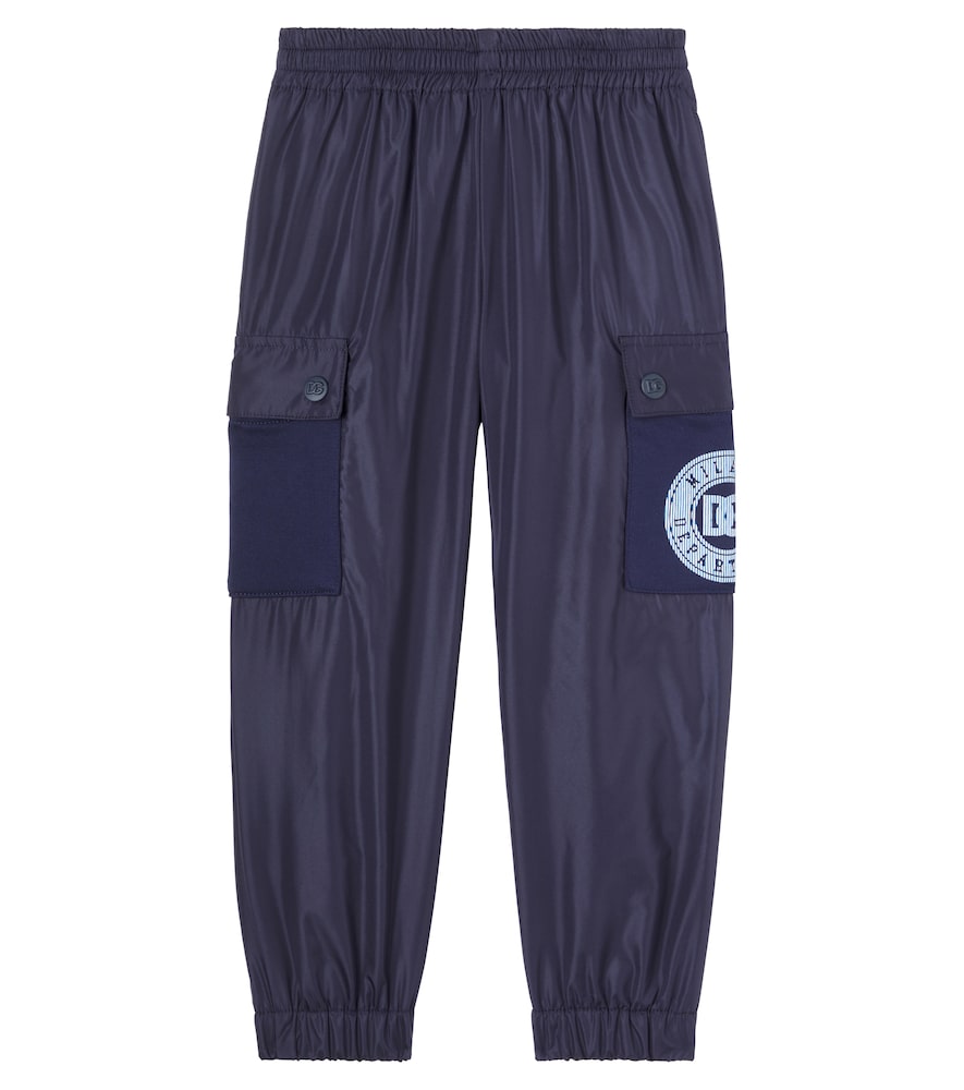 Technical cargo sweatpants