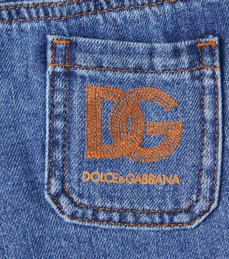 Baby embroidered jeans
