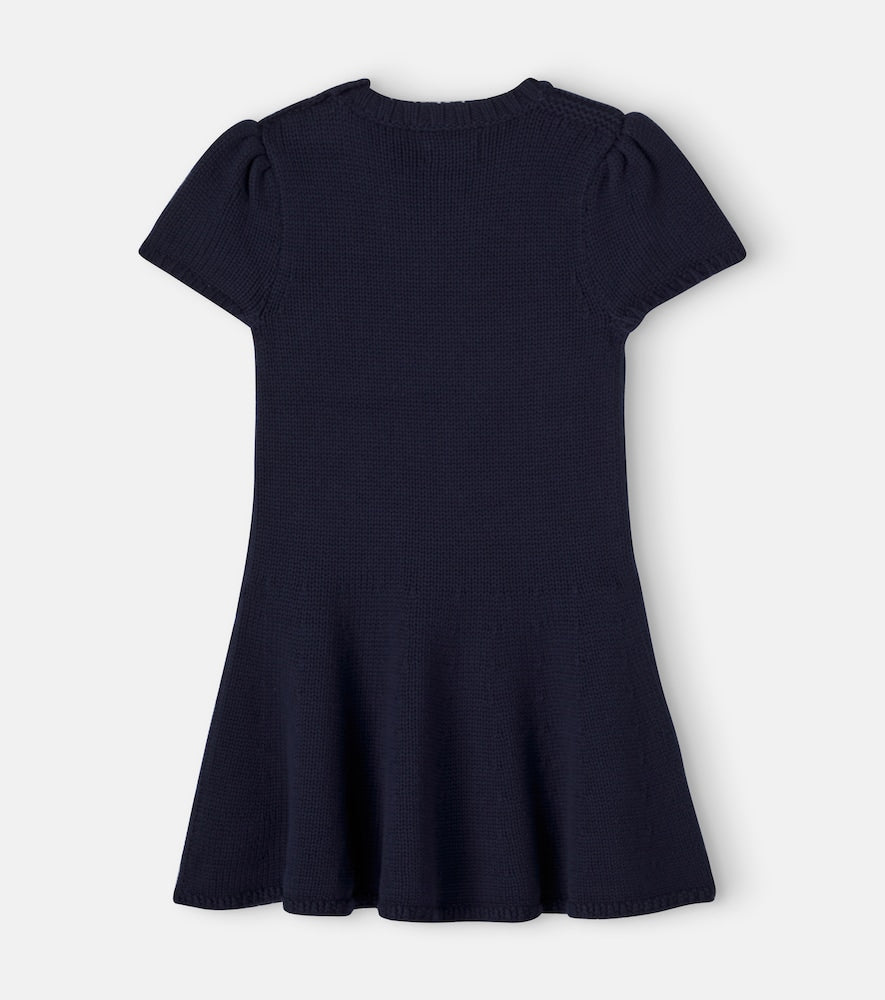 Kitted cotton dress
