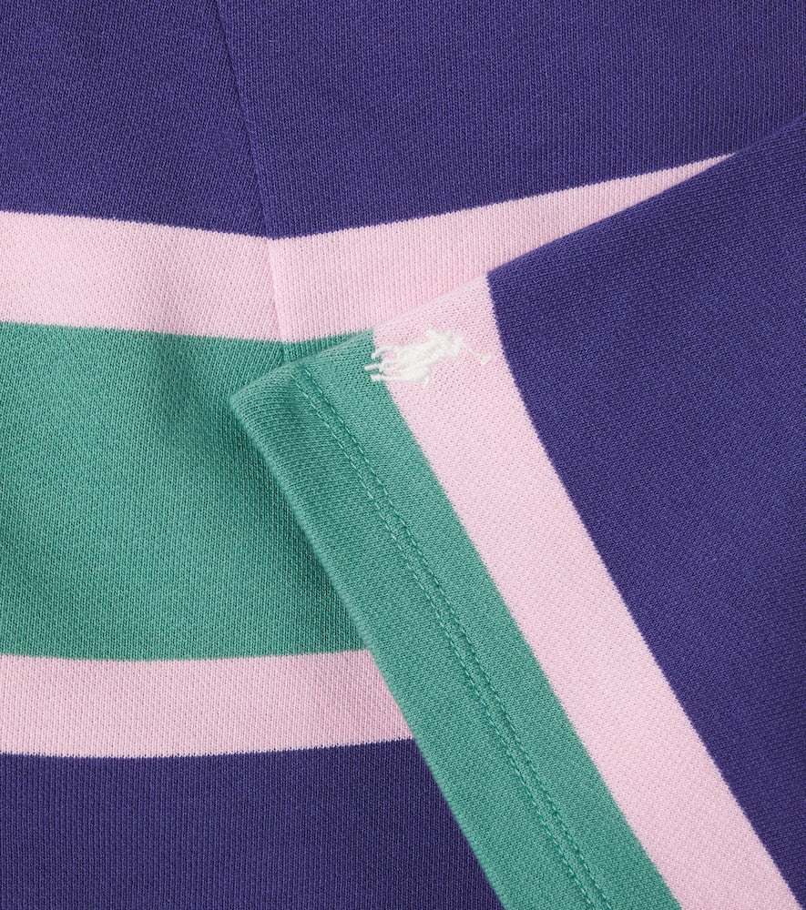 Striped cotton skirt