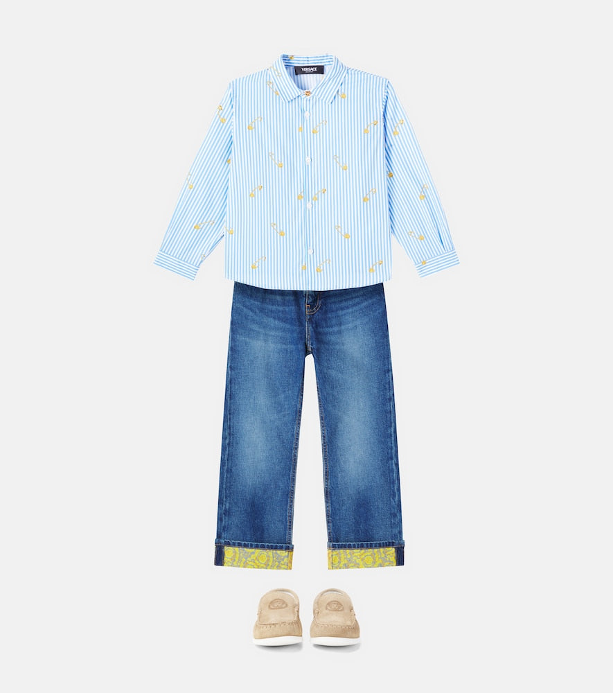 Safety Pin Bengal stripe cotton shirt