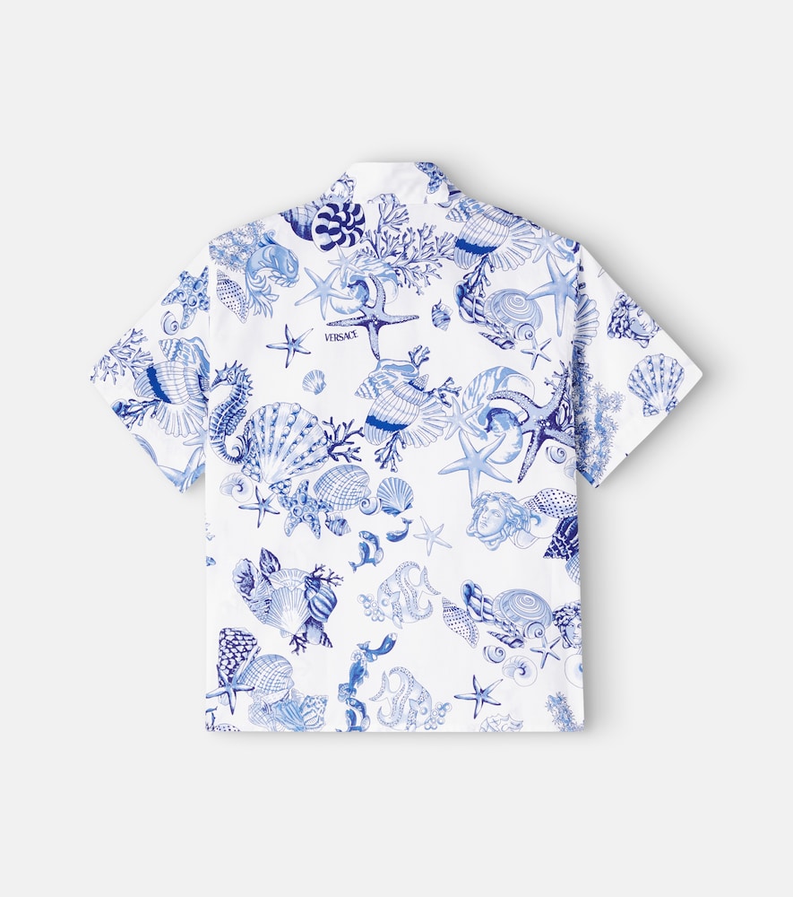 Coral Theatre cotton poplin shirt