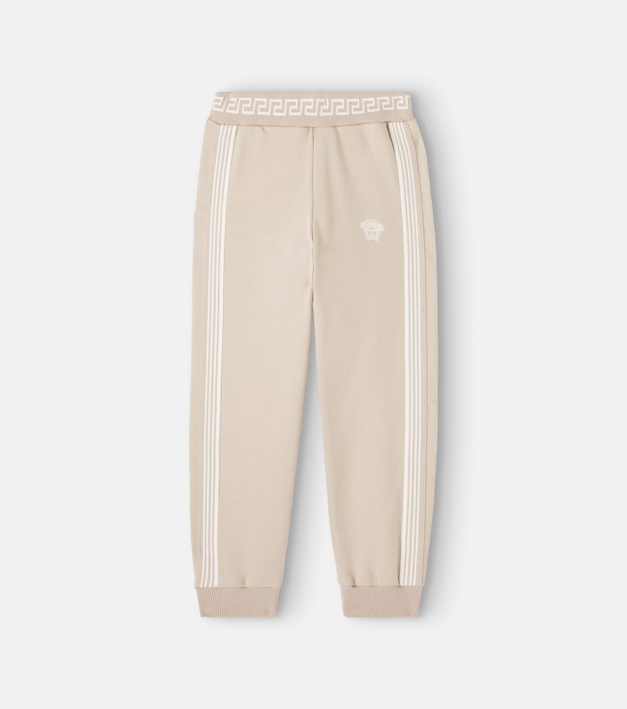 Medusa cotton fleece track pants