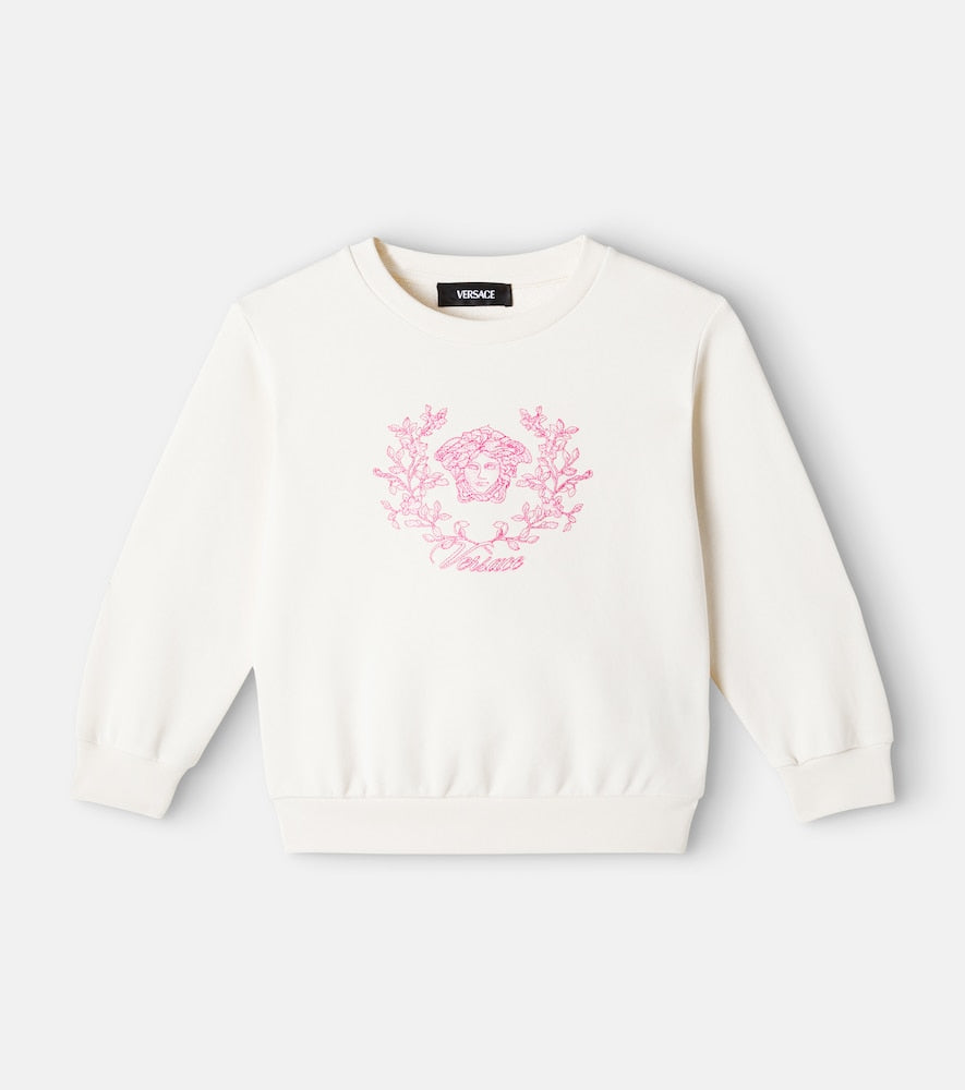 Medusa cotton jersey sweater