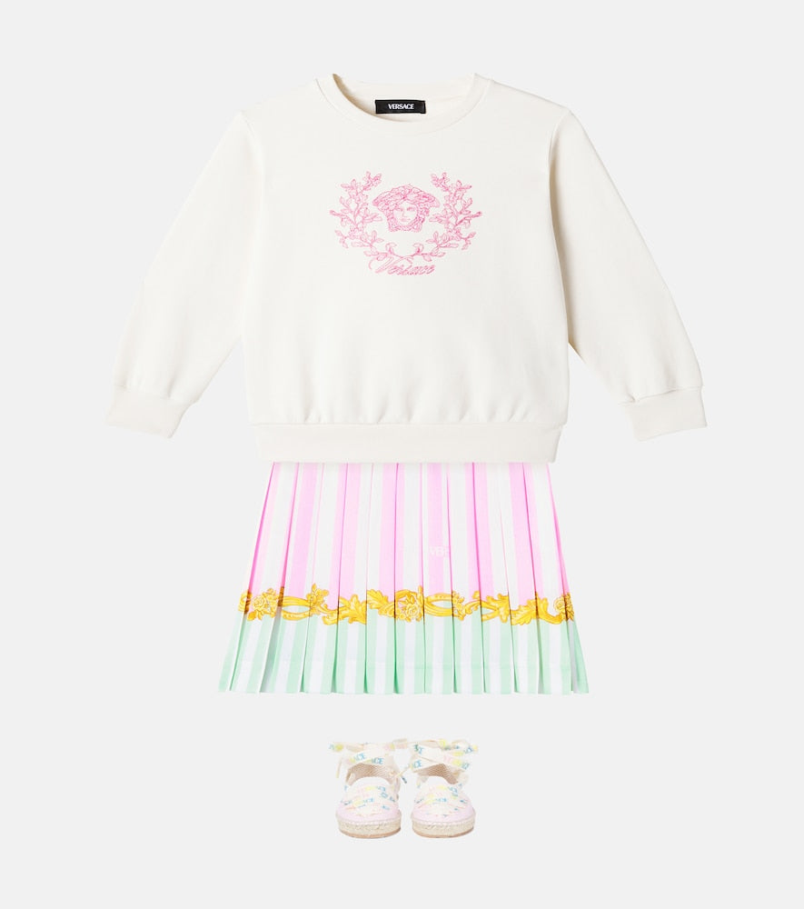 Medusa cotton jersey sweater