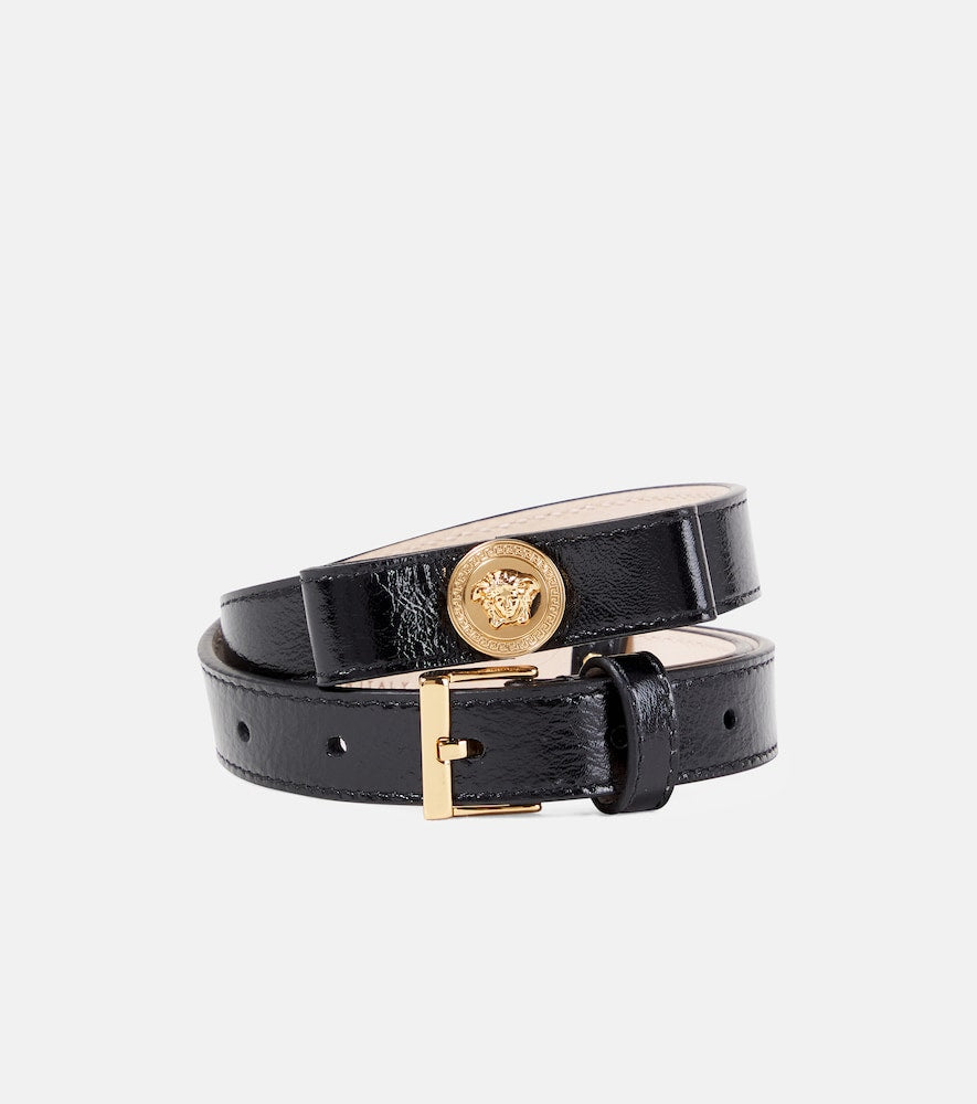 La Medusa leather belt