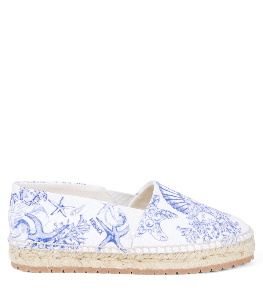Coral Theatre canvas espadrilles