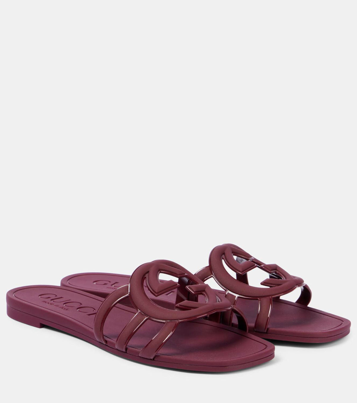 Gucci Interlocking G Slide Sandals