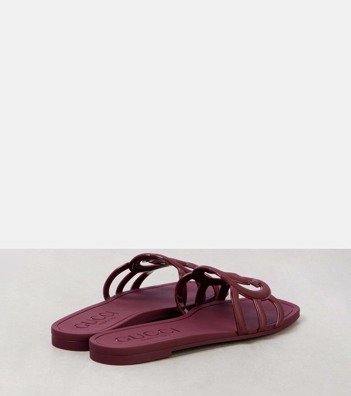 Gucci Interlocking G Slide Sandals
