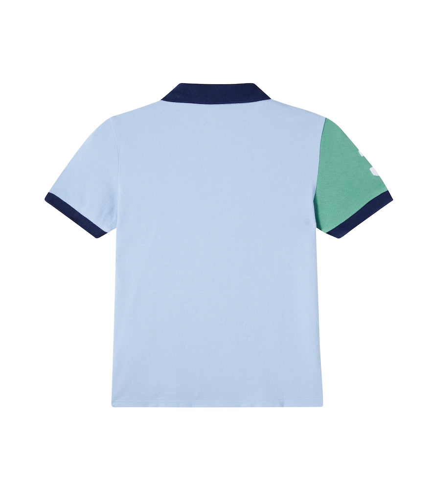 Baby cotton piqué polo shirt