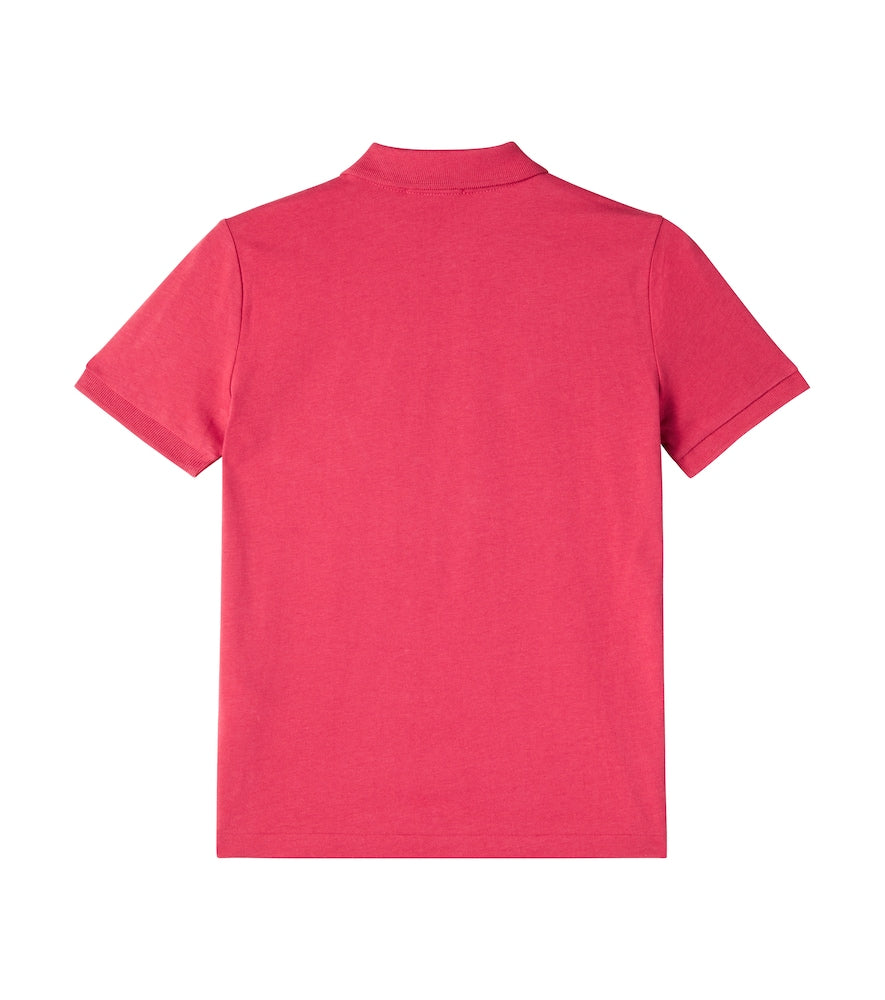 Cotton piqué polo shirt