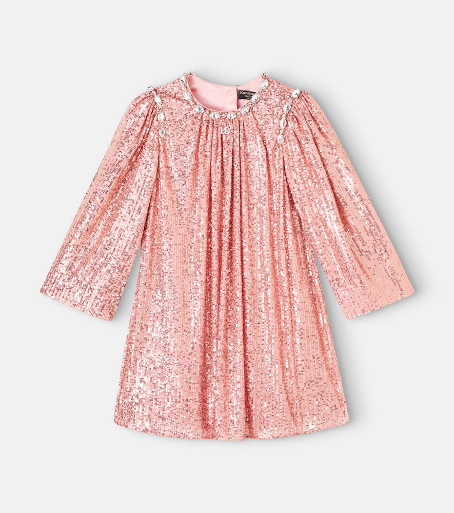 DG embellished sequined dress
