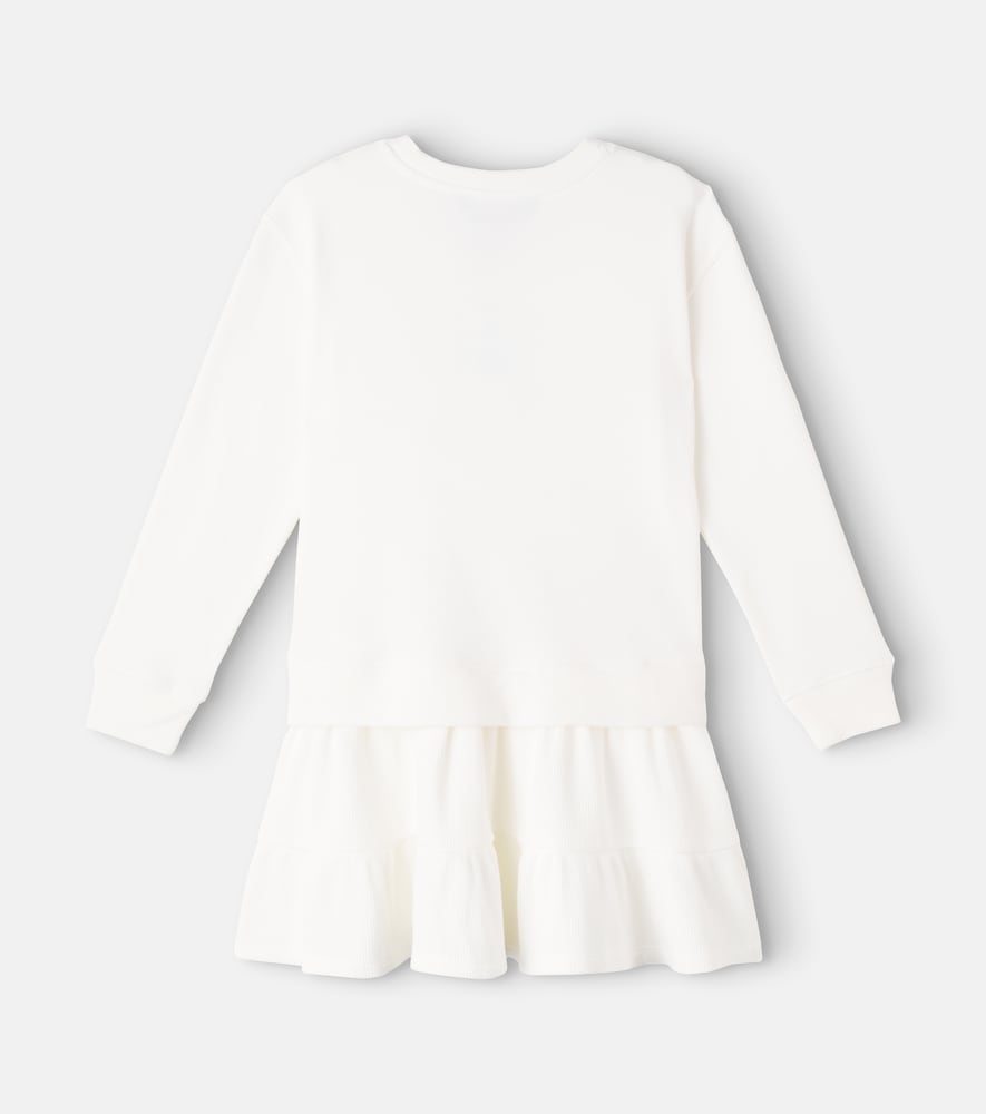 Polo Bear cotton-blend dress