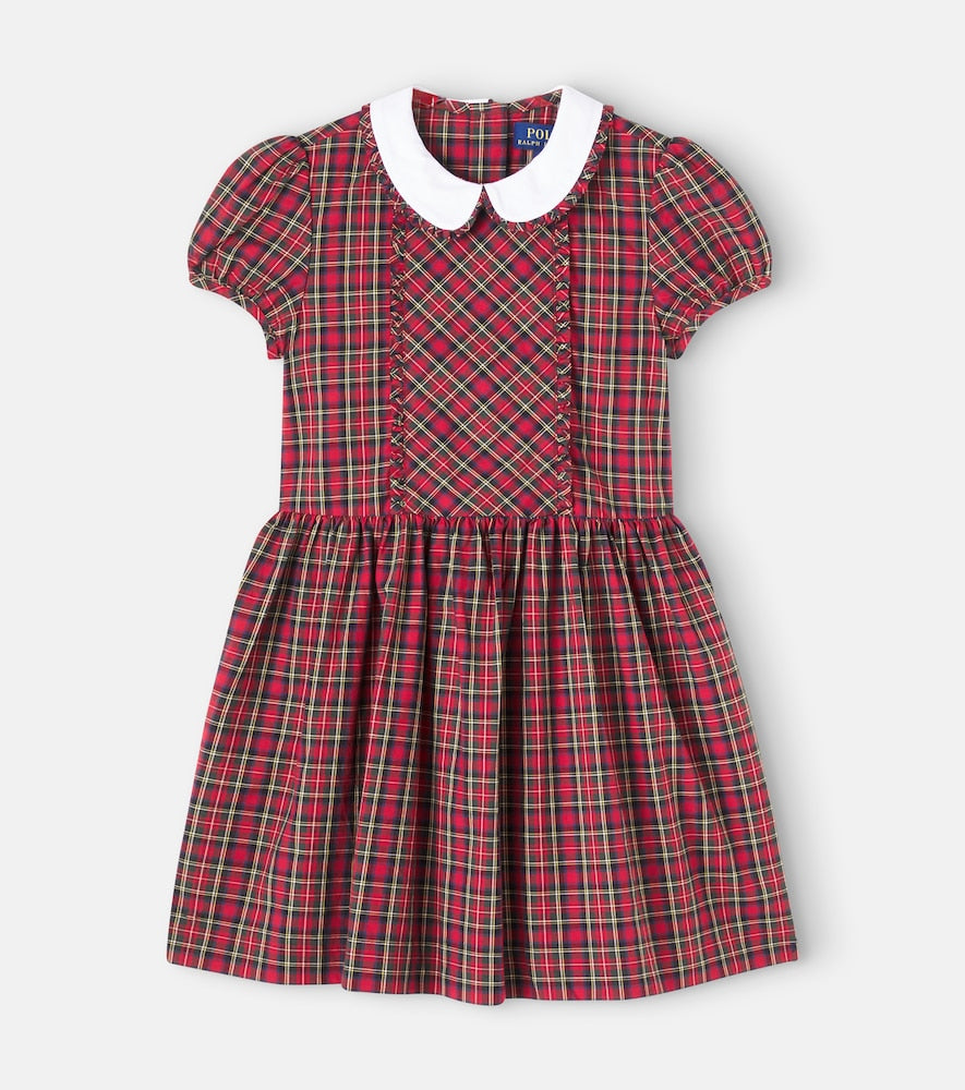 Plaid cotton dress