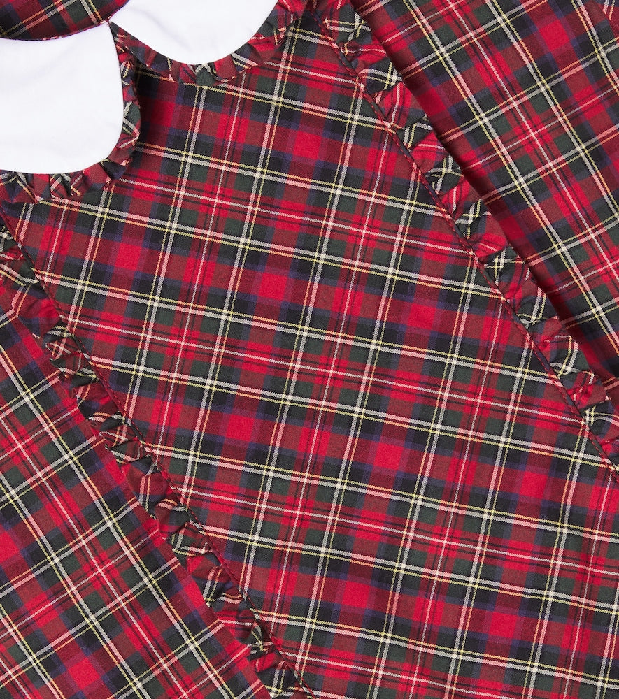 Plaid cotton dress