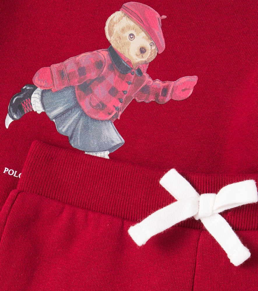 Polo Bear sweatshirt and sweatpants set