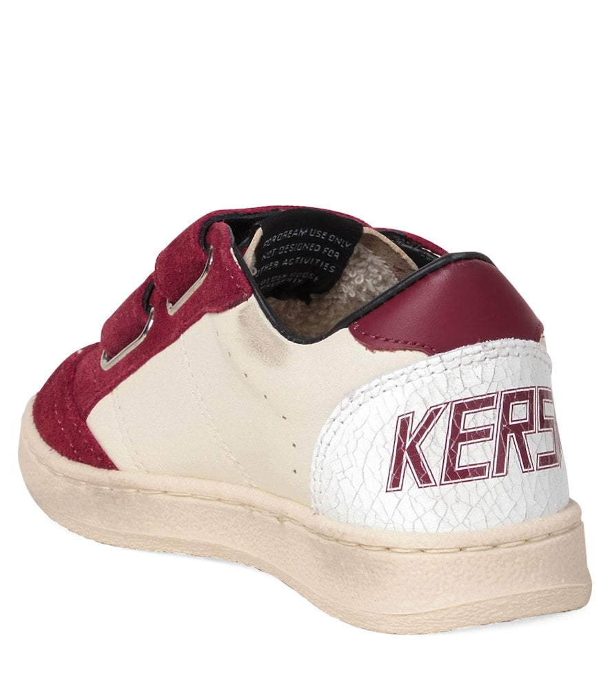 Ball Star suede and leather sneakers