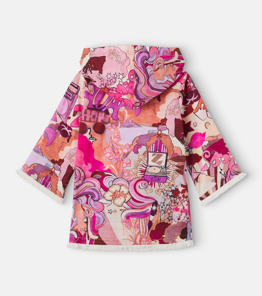 Printed cotton dress