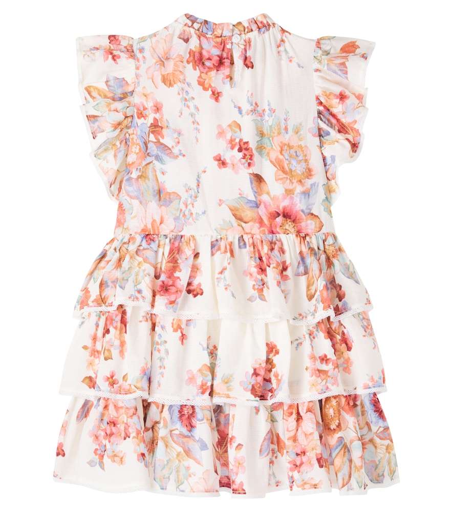 Awaken floral tiered cotton dress
