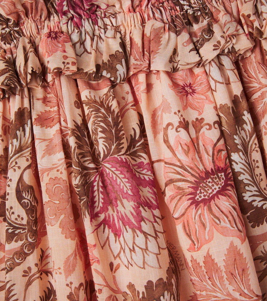 Daylight floral cotton dress
