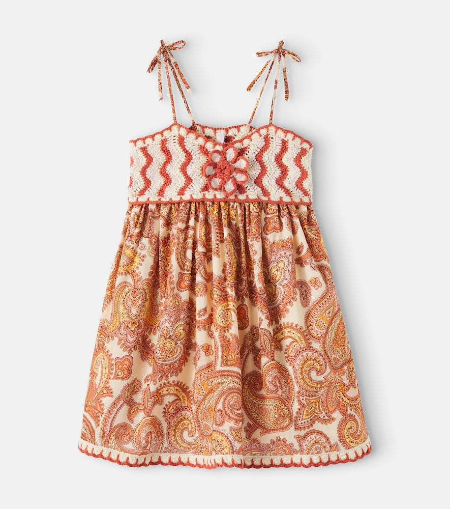 Patience paisley cotton dress