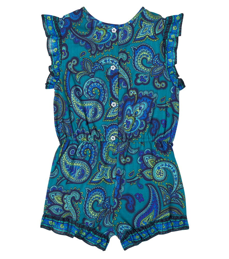 Patience paisley cotton romper