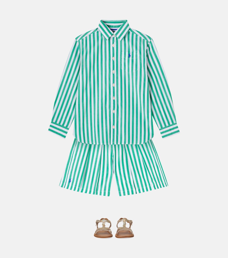 Striped cotton shirt