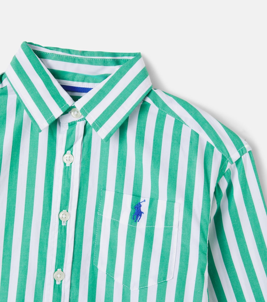 Striped cotton shirt