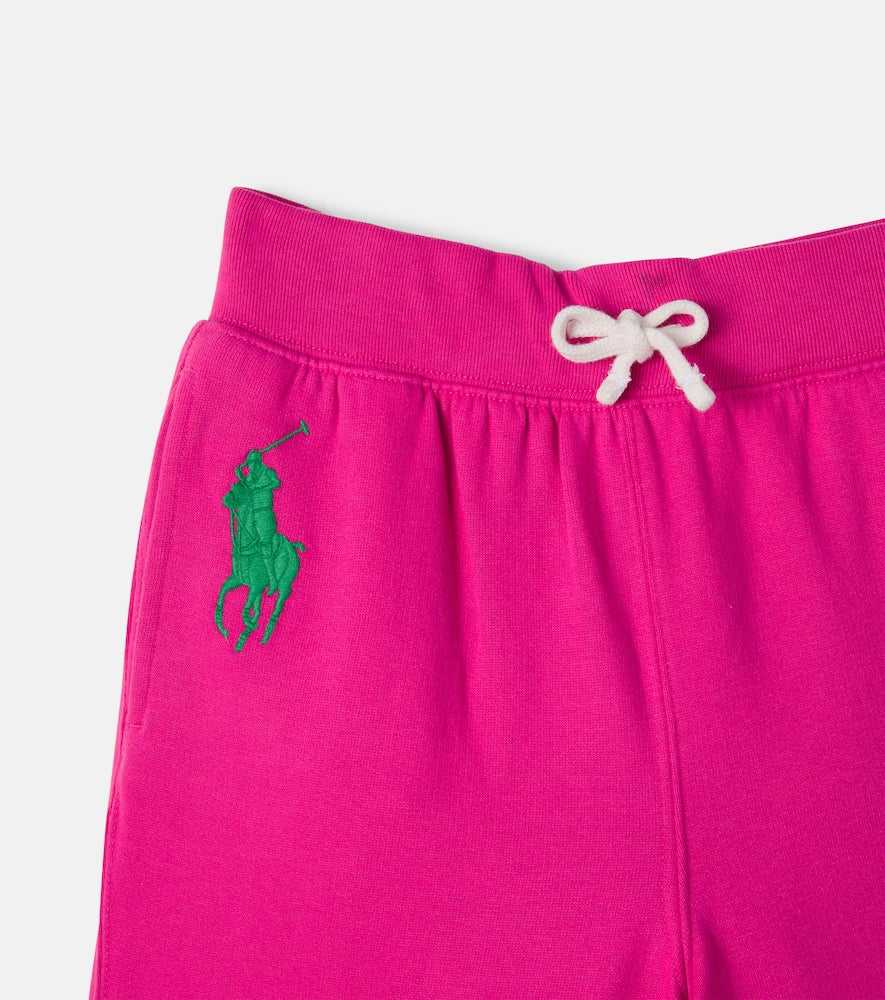 Cotton-blend fleece sweatpants