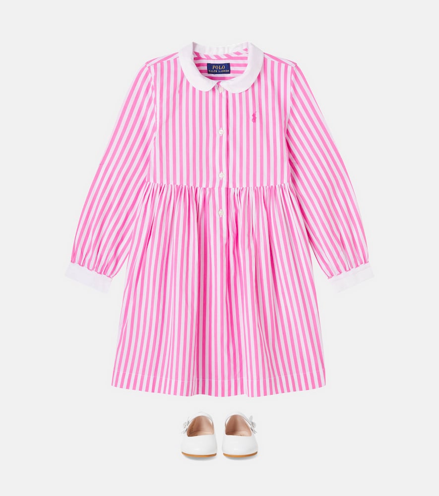 Striped cotton dress