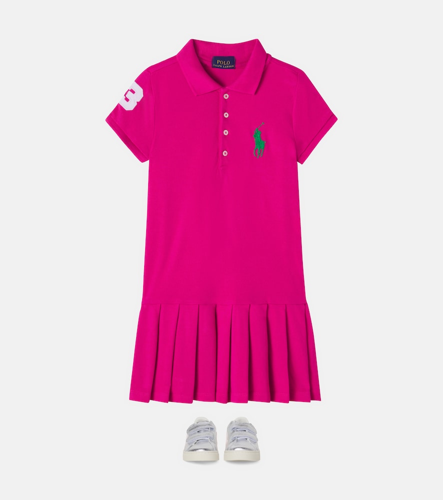 Cotton polo dress