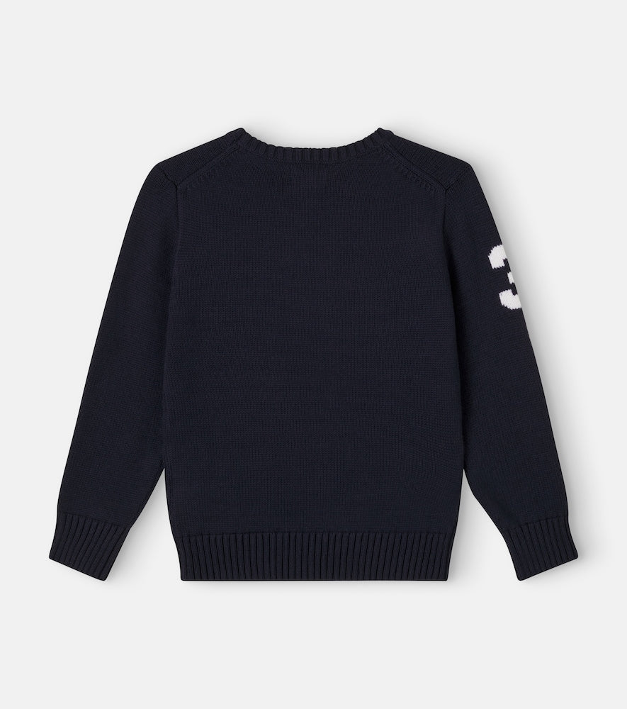 Polo Bear cotton sweater