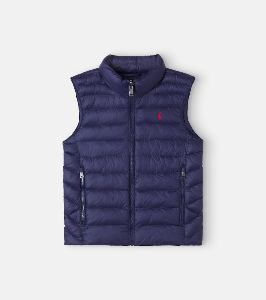 Quilted puffer vest