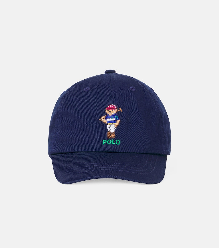 Polo Bear cotton baseball cap