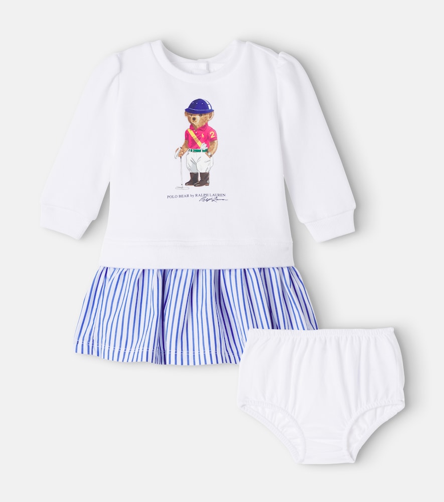 Baby Polo Bear bloomers and dress set