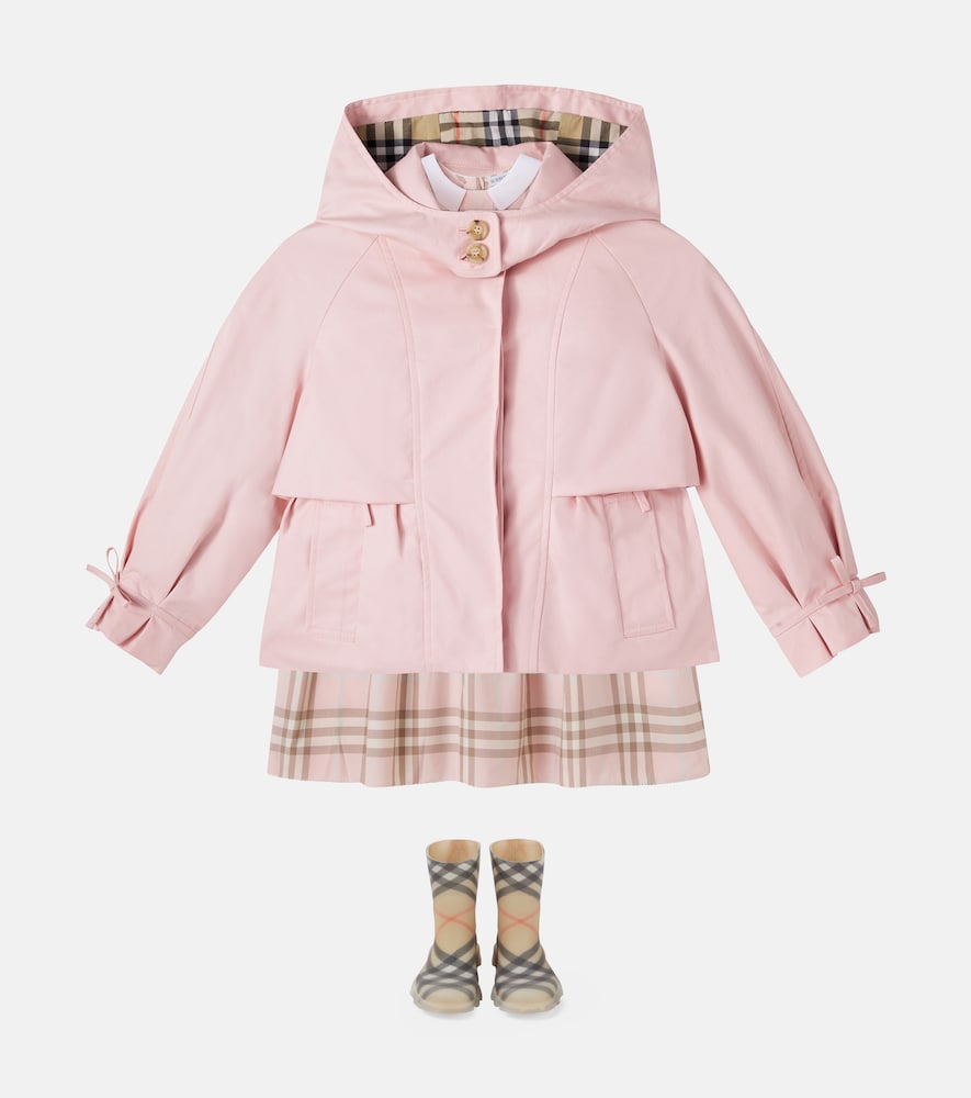 Burberry Check cotton jacket