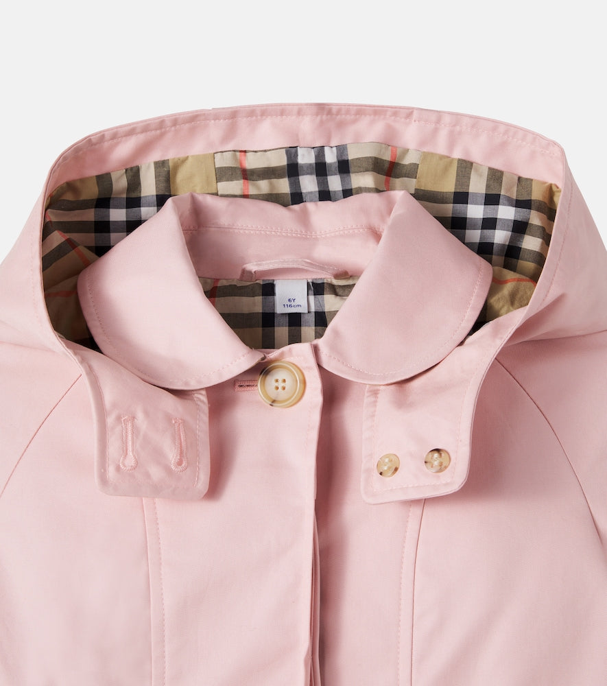 Burberry Check cotton jacket