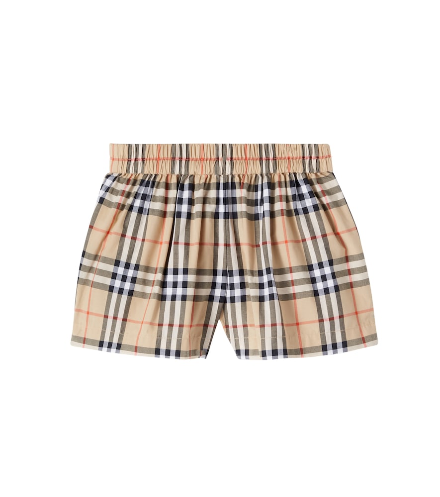 Burberry Check cotton shorts
