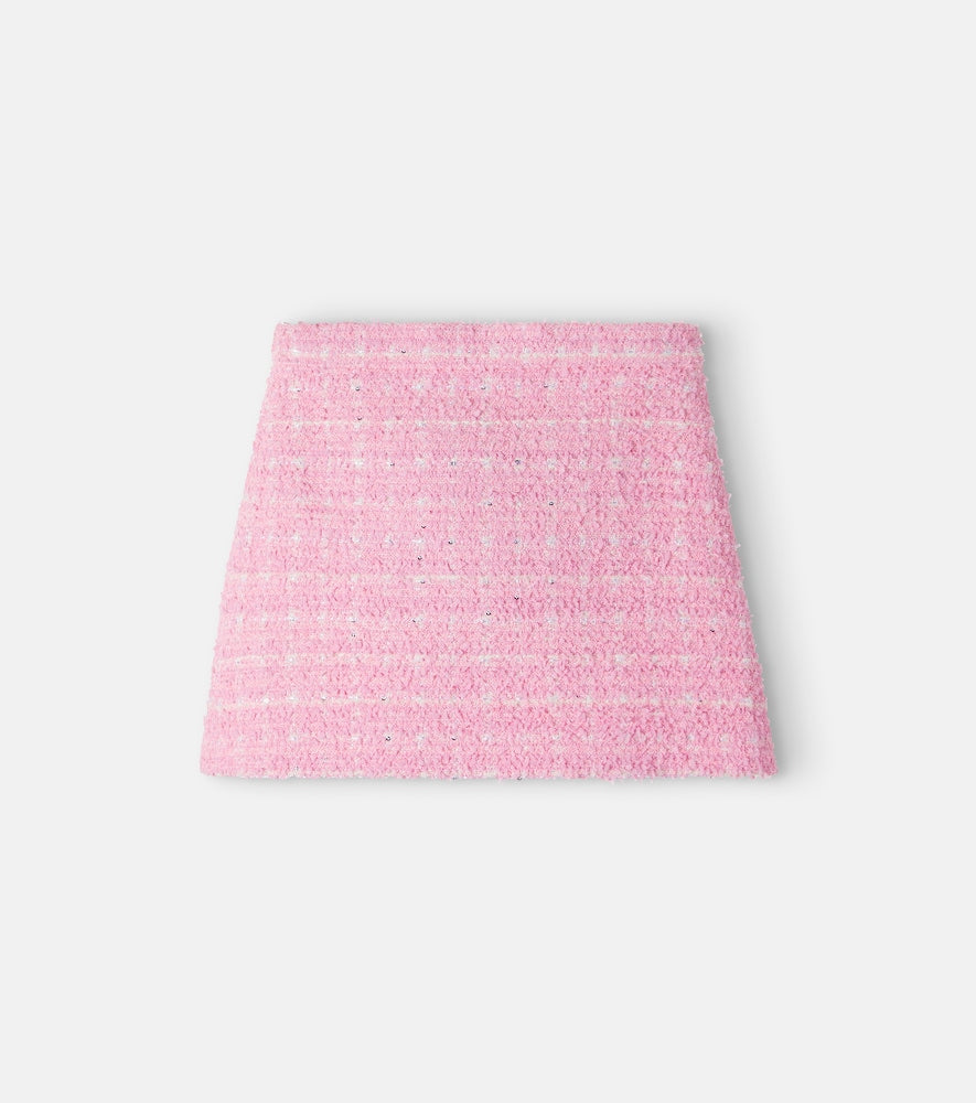 Medusa tweed skirt