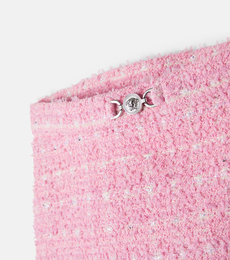 Medusa tweed skirt