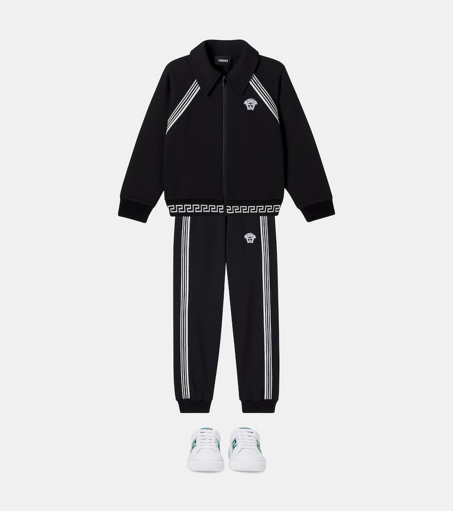 La Medusa cotton jersey sweatpants