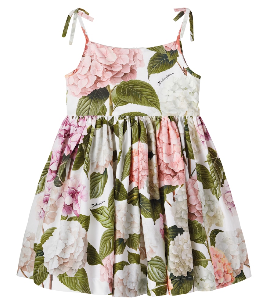 Floral cotton dress