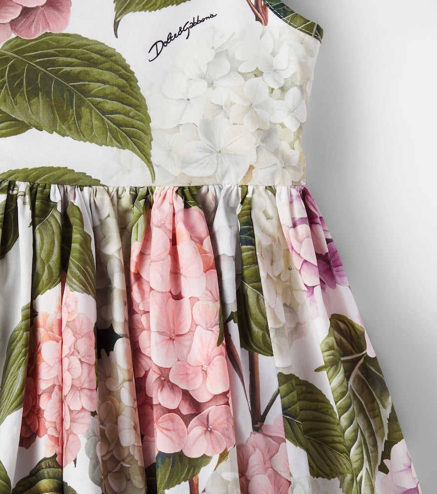 Floral cotton dress