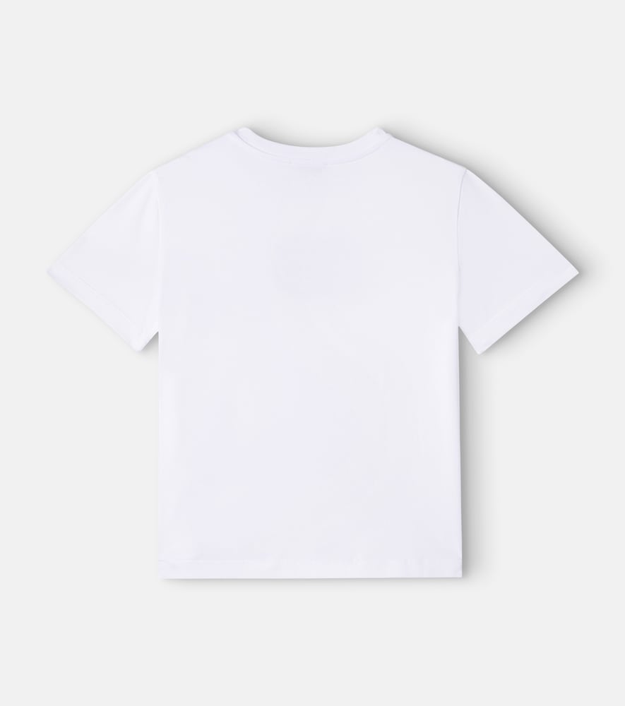 DG patch-appliqué cotton T-shirt