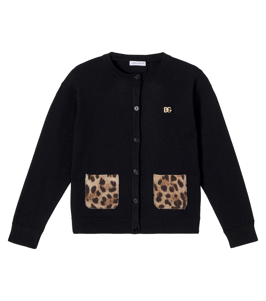 Virgin wool cardigan