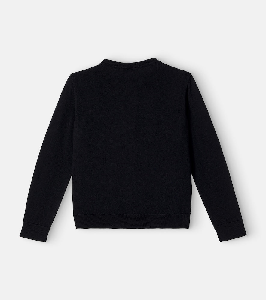 Virgin wool cardigan